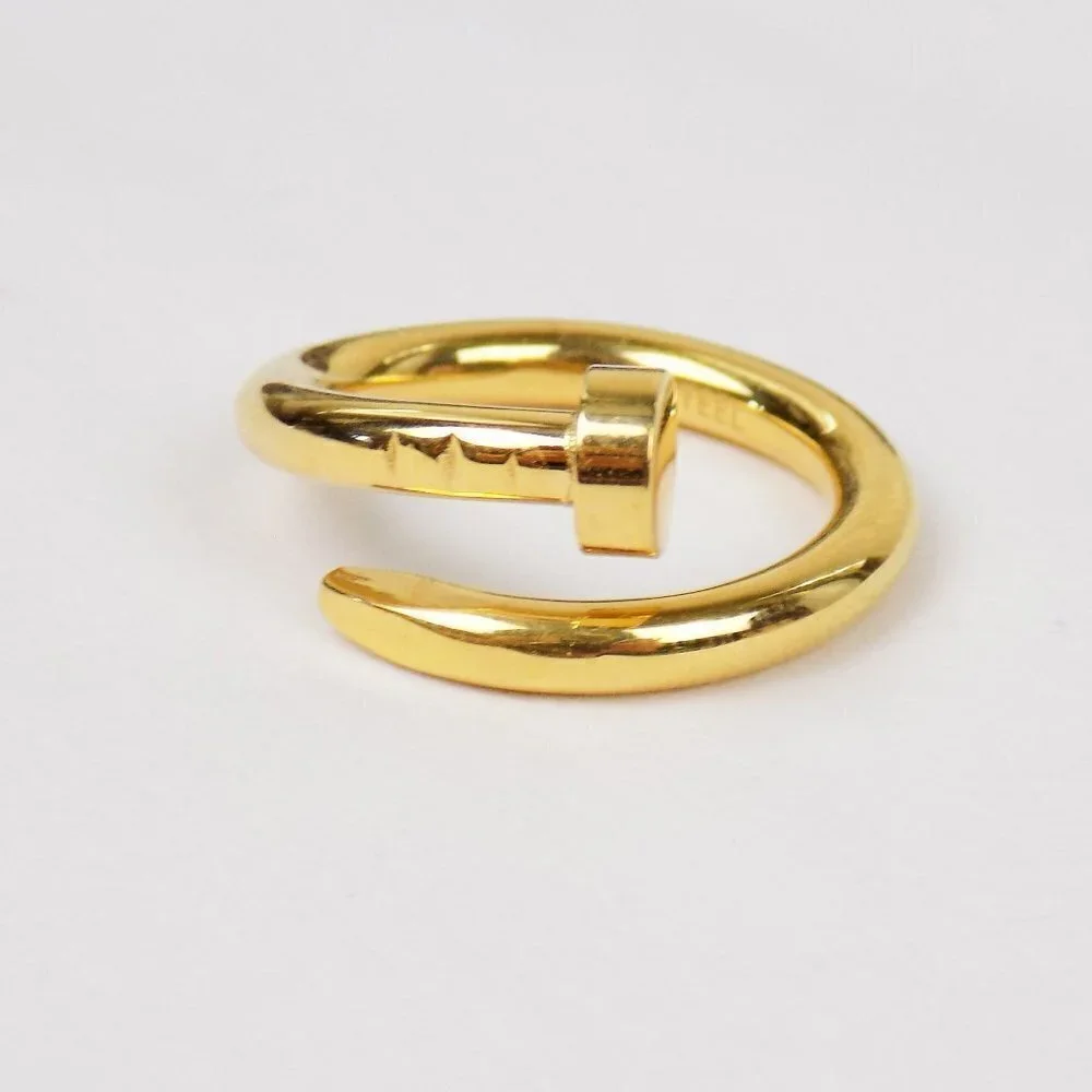 sz 5 new in box! twisted nail ring trendy delicate dainty